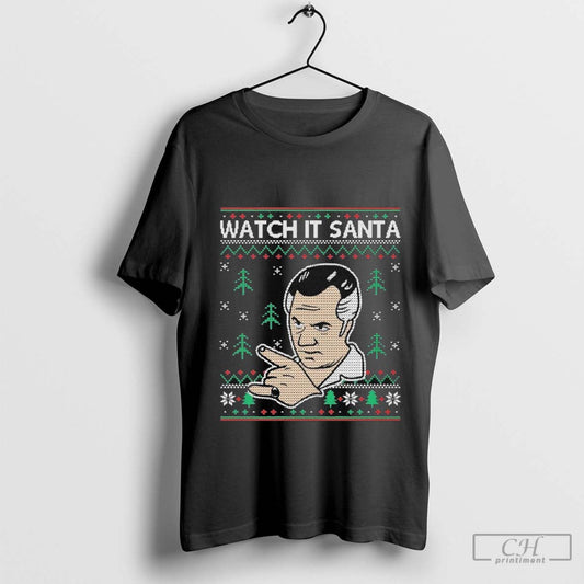 Paulie Gualtieri Watch It Santa Shirt