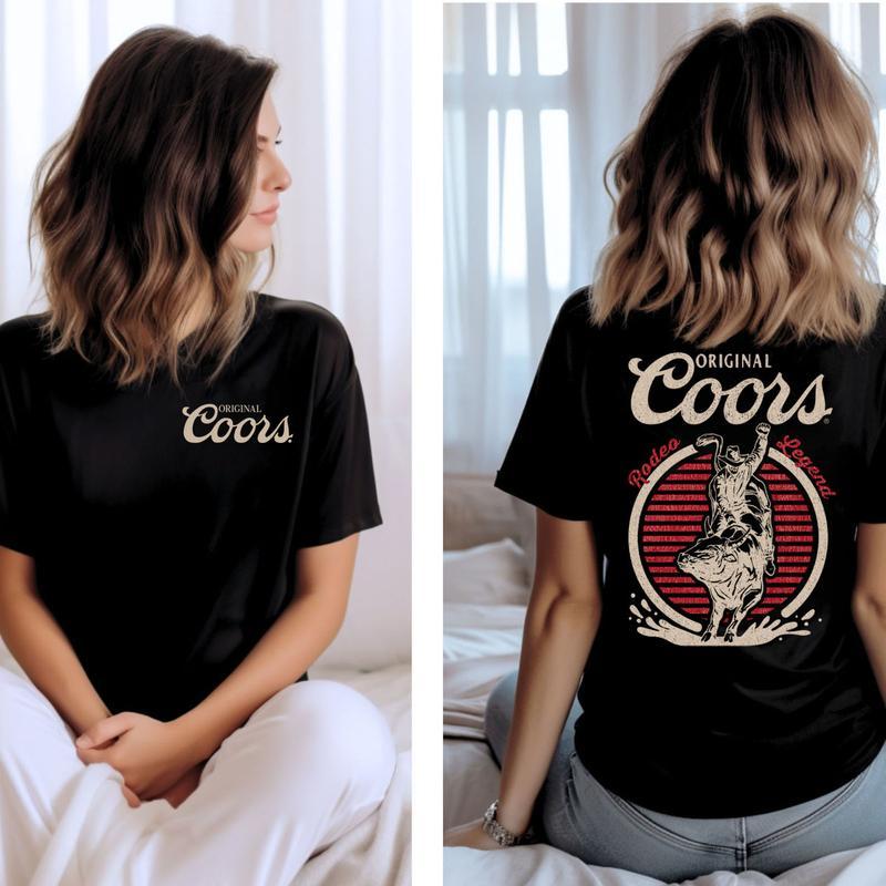 Original Coors Rodeo Legend T-Shirt Sweatshirt Hoodie