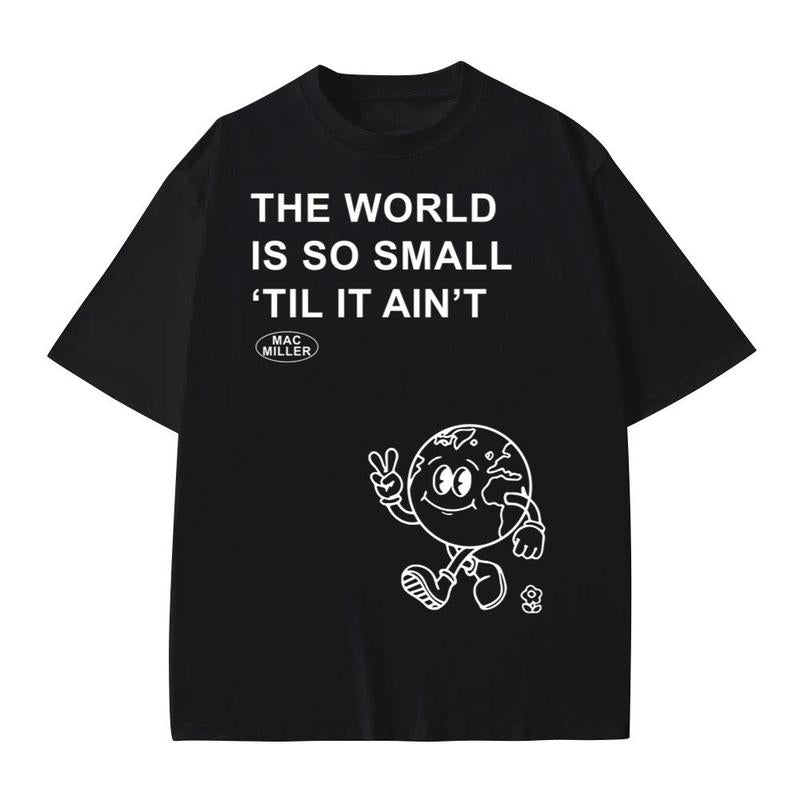 Mac Miller Vintage Blue World Unisex Shirt Menswear Top