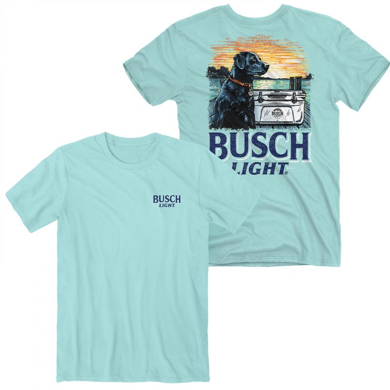 Busch Light Man's Best Friend T-shirt Cotton Menswear
