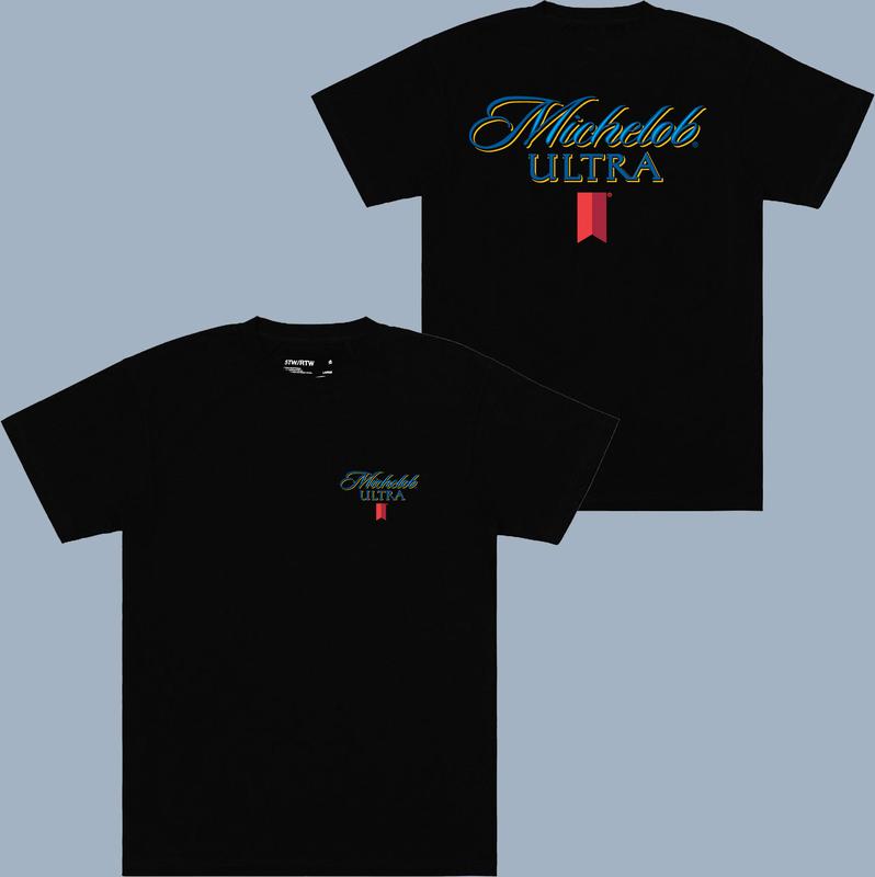Michelob Ultra T-shirt- 2 Side - Find Your Perfect Fit - Diverse Style Selection - Adventure Ready - Colors Galore - Shared Styles
