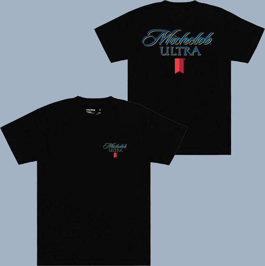 Michelob Ultra T-shirt- 2 Side - Find Your Perfect Fit - Diverse Style Selection - Adventure Ready - Colors Galore - Shared Styles