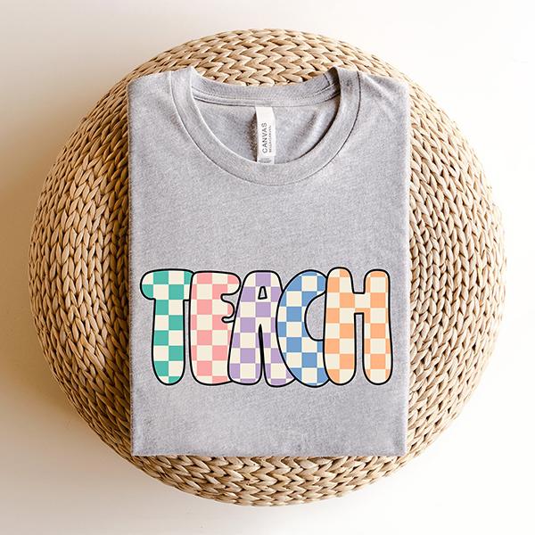 Teach Sweatshirt, Teacher Shirt, Teacher Gifts, Gifts for Teachers, Retro Teacher Shirt, Retro Teach Shirt, Teacher Appreciation Shirt, Retro Tee