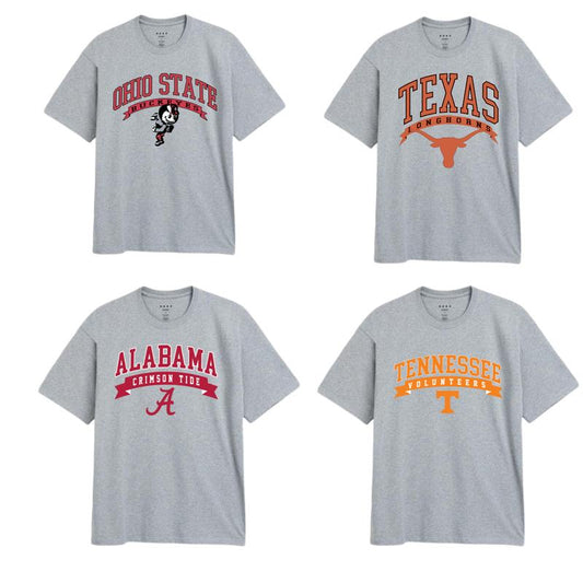 Vintage Sport Team NCAA Logo T-shirt, Sport Grey Color T-shirt, Football All Team NCAA T-shirt, Gift for Men and Women