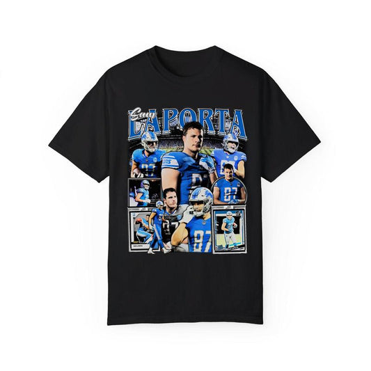 Sam Laporta Detroit Tee - Made Using 100% Us Cotton, Design & Printed In The Usa Classic Fabric Menswear