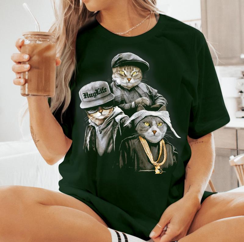 Thug Life HocusPocus Tshirt, The Golden Girls Thug Life Short Sleeve All Size Unisex Tee Shirt  Cotton Medium Comfort Fabric Comfort Fabric