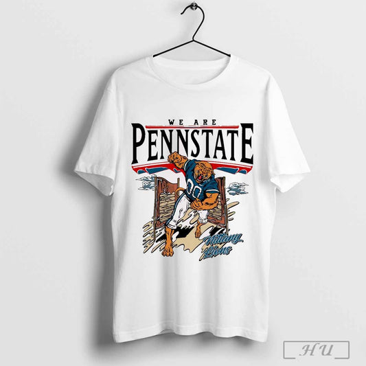 Penn State Nittany Lions We Are Penn State Mascot Art Vintage T Shirt