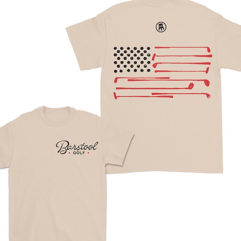 Barstool-Golf Flag Pocket Tee, Gift For Men, Gift For Women, Casual