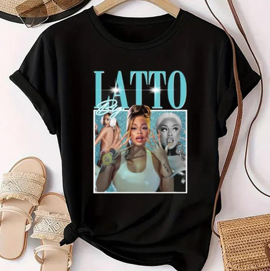 Bootleg Big Latto Rapper T-Shirt, Graphic Latto Shirt, Latto 2024 Latto The Sugar Honey Iced Shirt, Latto Fan Gifts Shirt, Big Latto Merch
