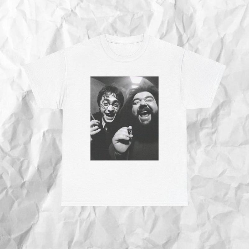 Harry and Ha.gridd Smoking Shirt Potter Tshirt Wizarding Fan Shirt, Sweatshirt, Hoodie