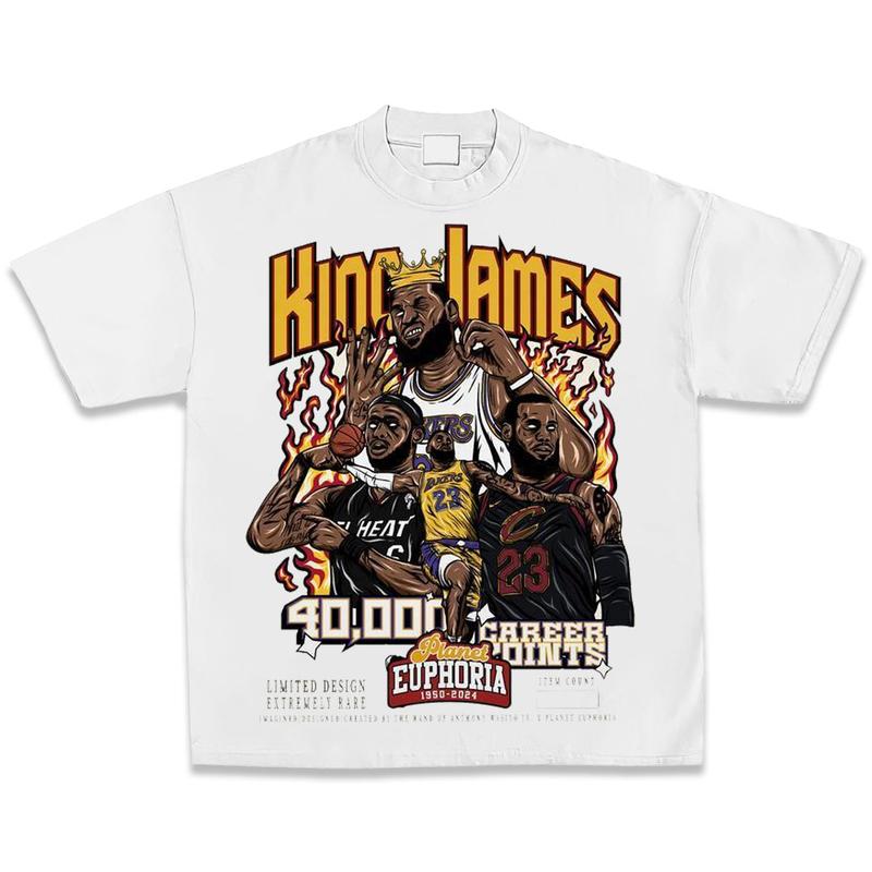 PE Limited Lebron James Planet Euphoria Shirt, Vintage 90s Unisex Basketball Tees, Basketball T-Shirts, Sports Shirt, Game Day Basketball Fan Gifts