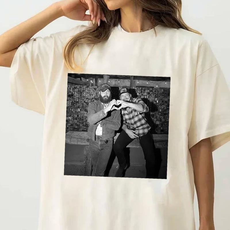 I Had Some Help Shirt, Country Music Cotton Menswear T-Shirt Tshirt Women