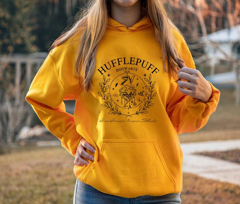 Wizard HP Hogwarts Houses Shirts , Harry Potter Sweatshirts, Bookie Shirt