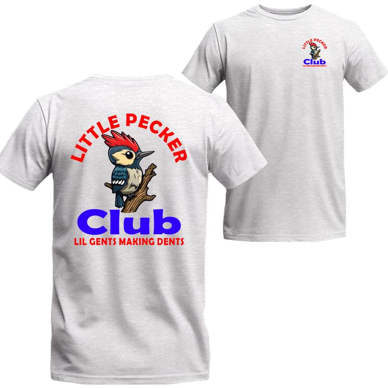 Little Pecker Club Double Sided Tshirt, Trending shirt, Little Pecker Short Sleeve Tee, Unisex Shirt, Menswear Top