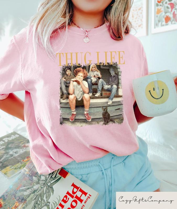 Limited The Golden Girls Thug Life Haloween T-Shirt , Gift For Woman and Man Unisex Graphic Tee Fans Gift golden girls Casual Comfort Cotton Fabric