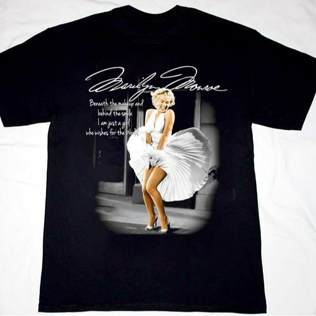 Marilyn Monroe Singer Collection Quotes All To T-shirt Cotton Menswear
