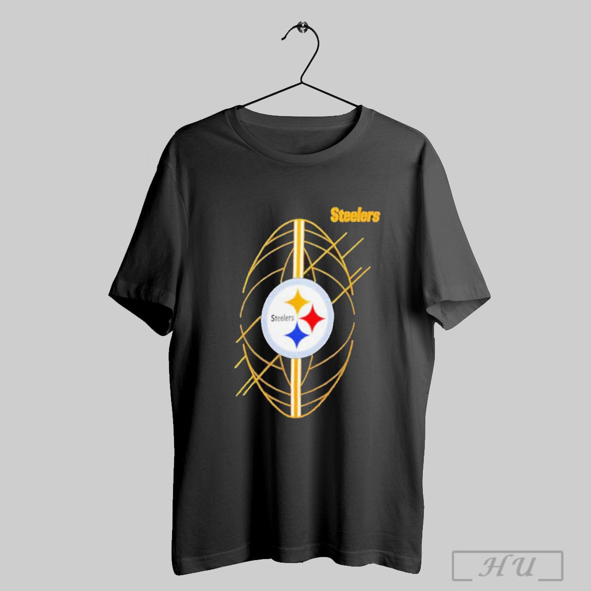 Pittsburgh Steelers Black Legend Icon Football Logo T Shirt Sweatshirt Poster