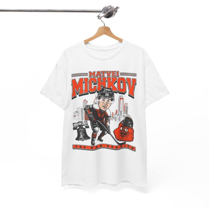 Matvei Michkov Bobblehead Flyers Hockey Shirt