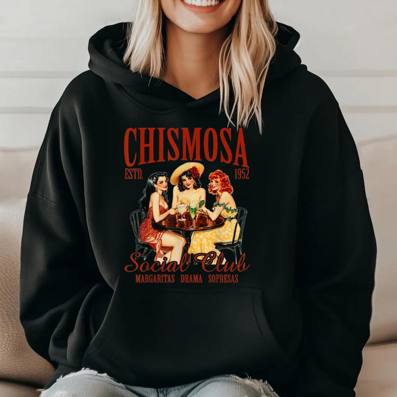 Chismosa Social Club Latina Chisme Mexicana Hispanic Women T-Shirt