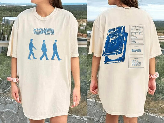 Wave To Earth Kpop T-Shirt, Wave To Earth Band Crewneck Shirt, Wave To Earth North America Shirt, Unisex Cotton Graphic Shirt