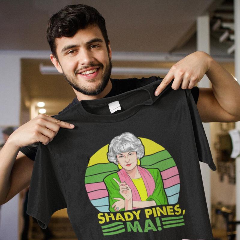 Shady Pines Ma Blanche Funny Gift Idea T Shirt, Stay Golden Shirt, Blanche Devereaux Shirt, Golden Girls Shirt, Trendy Shirt, Gift For Fan, Unisex T-S