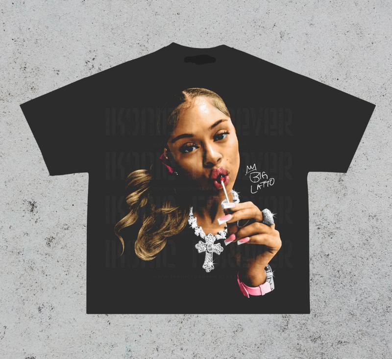 Big Face Lattooo T Shirt, Gift Shirt, Lattoo Tee