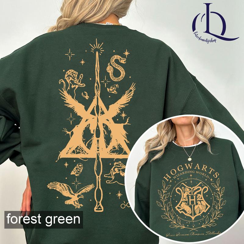 Hogwarts House Shirt, HP House Sweatshirt, Harry potter Sweatshirt, Wizard World, Wizard House Alumni Sweatshirt