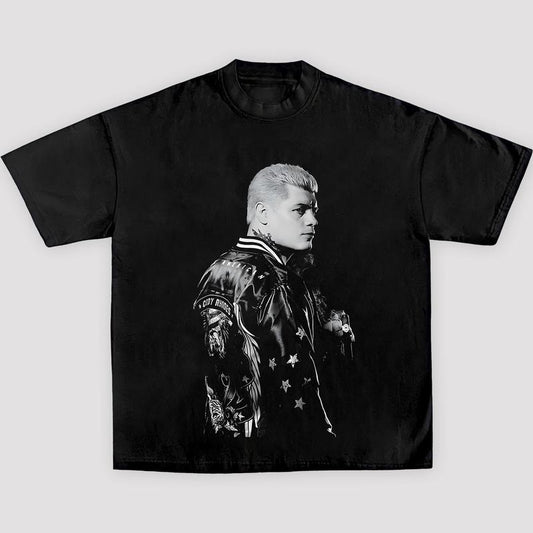 CODY RHODES TEE, Wrestling Tee, WWE Tee, Wrestling Gift, Sports Shirt, Workout T-shirt Menswear Streetwear Crewneck Clothing