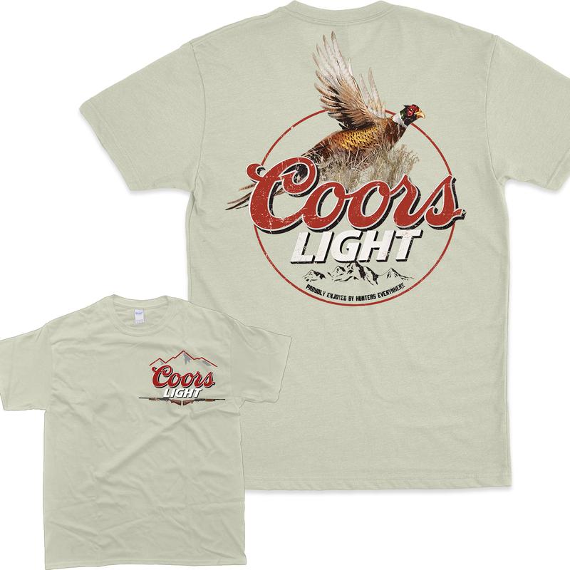 [Sale Up To 65%] Coors Light Pheasant T-Shirt, Full Color, Hoodie, Sweatshirt, T-Shirt, For Men, For Women