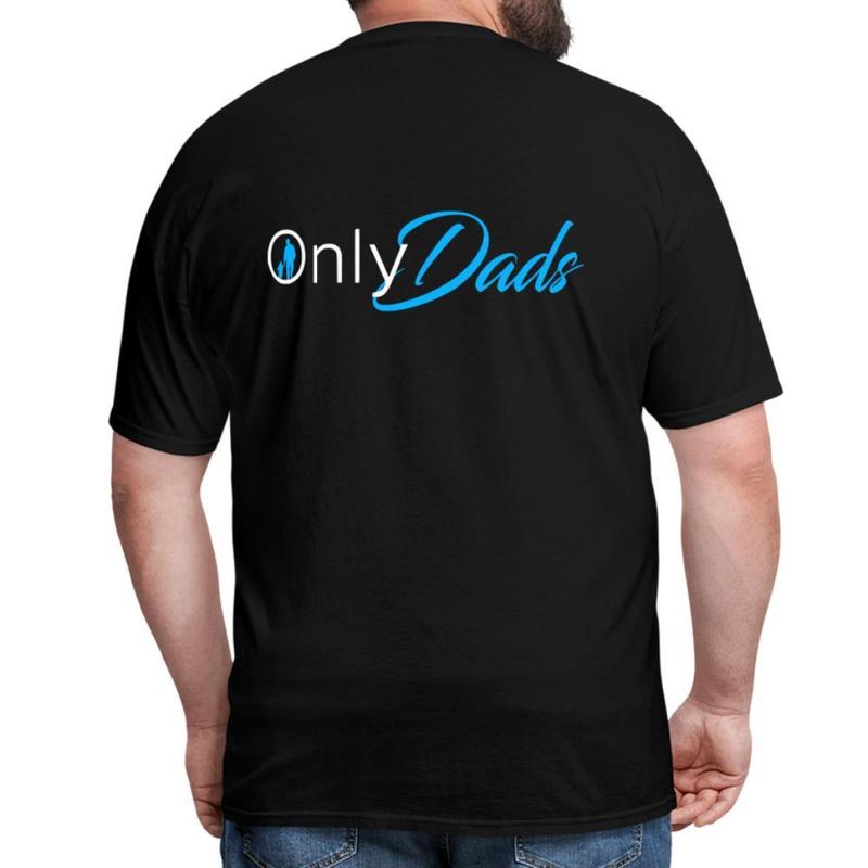OnlyDads T-Shirt Black Menswear - Father's day - Dad's gift