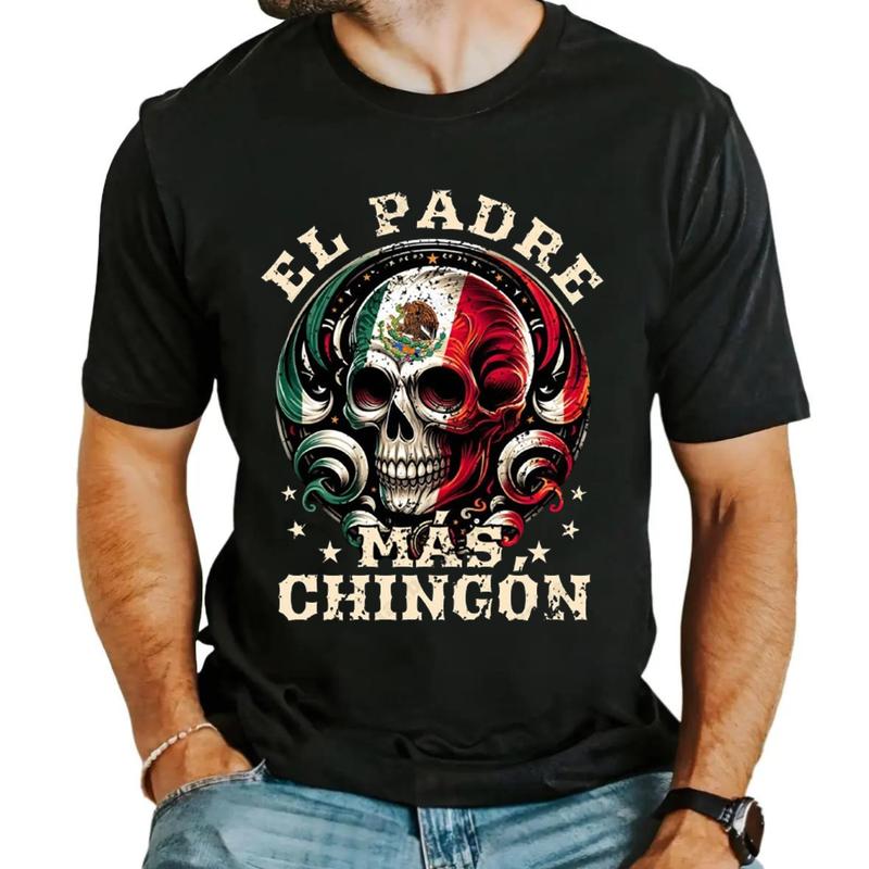 El Mas Chingon Shirt, El PapÃ¡ - El Abuelo -  El Padre - El Hermano - El TiÃ³ - El Padrino -  El Tata, Funny Spanish PapÃ¡ Shirt, Father's Day T-Shirt Un