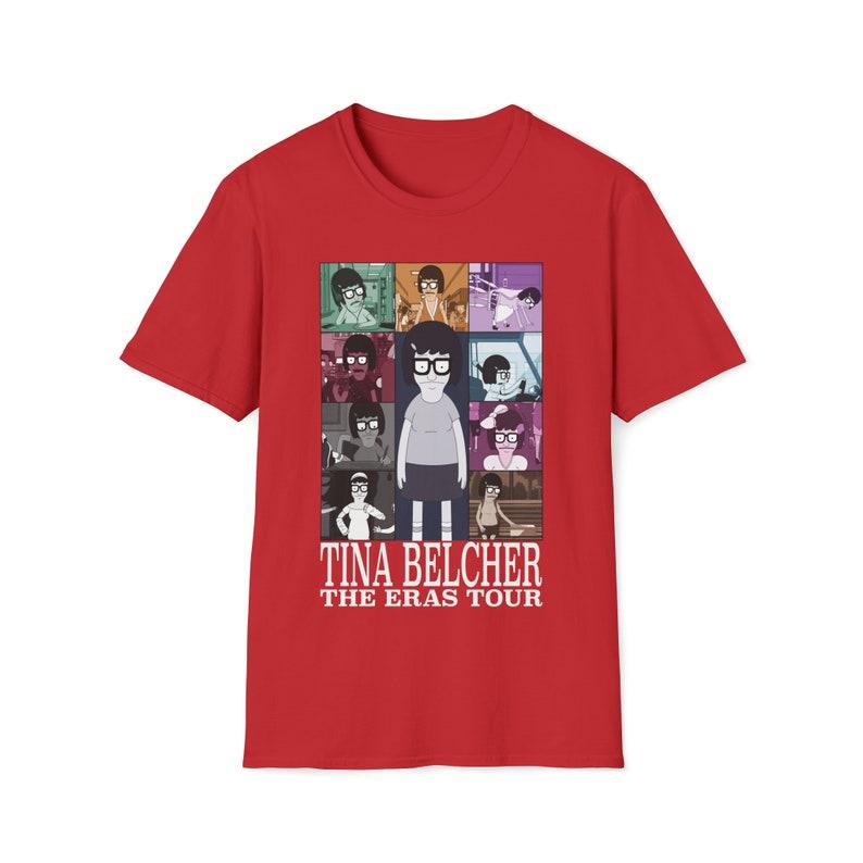 Tina Belcher The Eras Tour Unisex Softstyle T-Shirt, bob's burgers merch, gift for her, gift for him, gift for bob's burgers fans, tv show