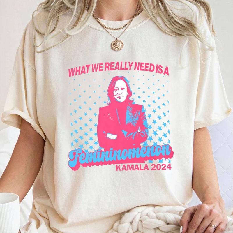 Kamala Shirt, Harris Sweatshirt, President Women Shirt, Vote T-Shirt, Femininomenon Sweatshirt, Hoodie, T shirt