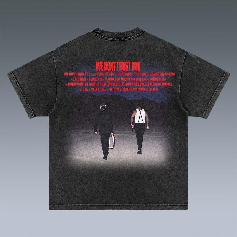 VINTAGE TEE  WE STILL DONâ€™T TRUST YOU-FUTURE , Free Shipping, tour 2024 shirt, Hiphop Shirt, Rapper Shirt