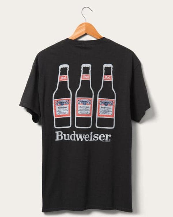 BUDWEISER BOTTLES FLEA MARKET T SHIRT billabongshirts