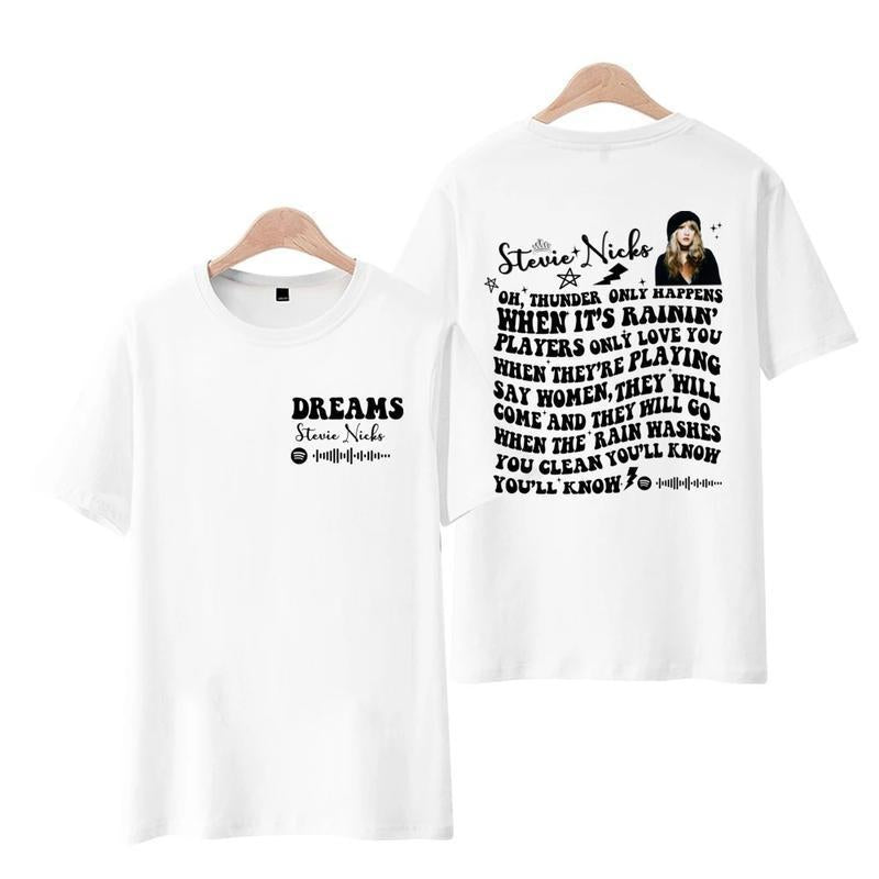 Stevie Dreams Shirt, Dreams Lyrics Sweatshirt, Stevie Tee Shirt, Stevie Nickss Fan Shirt, Stevie T-shirt, Gift For Fan