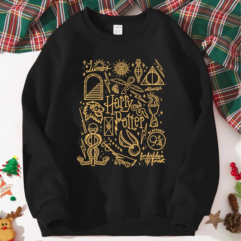 HP Iconic Item Sweatshirt Hoodie Shirt wizard house