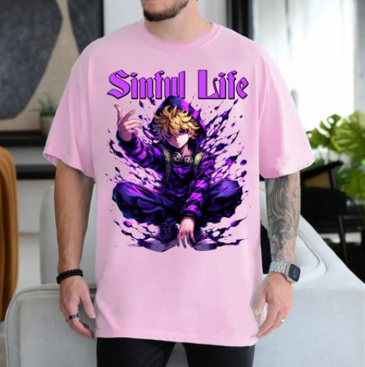 Melioda Sinful Life Sweatshirt, The Seven Dedly Sins Sweatshirt Hoodie Shirt, animee shirt