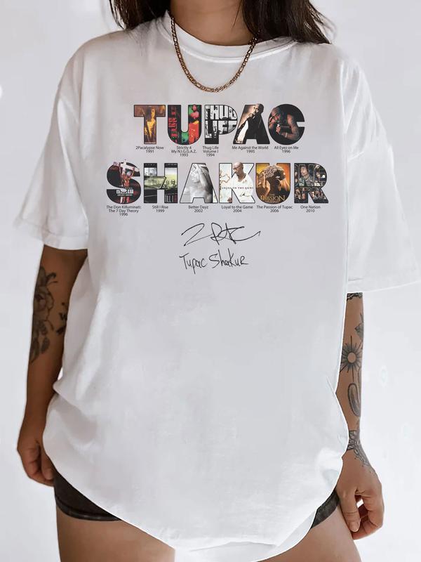 2Pac Album Shirt, 2PAC Rapper Tshirt, Hip Hop Legends and Pioneers Tee, Gift For Fan, 90s Hip Hop