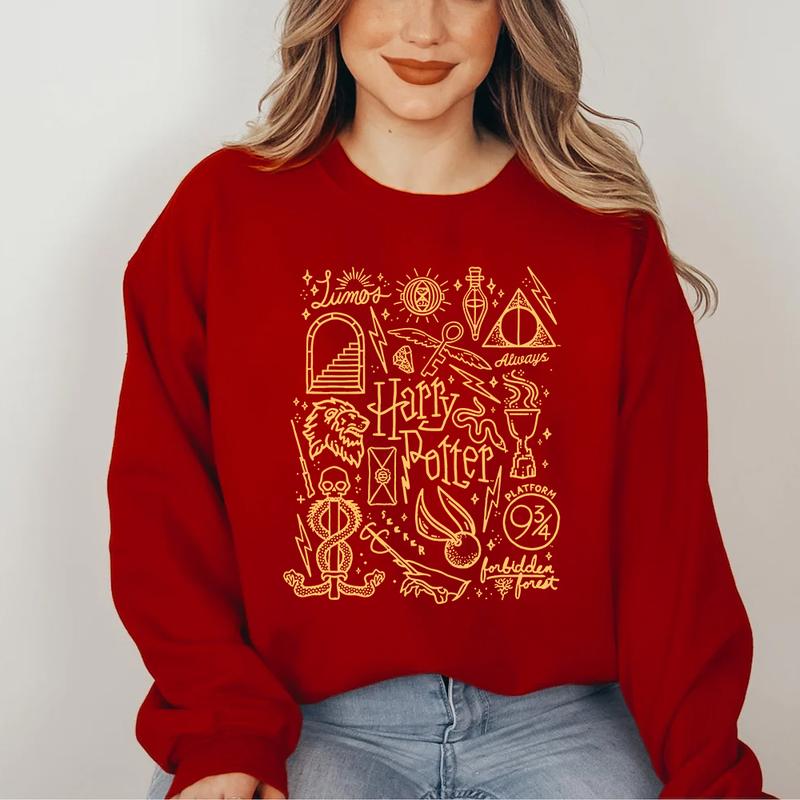 HP Iconic Item Sweatshirt Hoodie Shirt wizard house