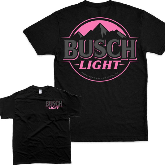 Busch Light Tee, T-shirt Gift For Women - 2 Side - All Sizes Offered • Every Color Available Styles For Every Taste - Wear It Your Way - Dynamic Print