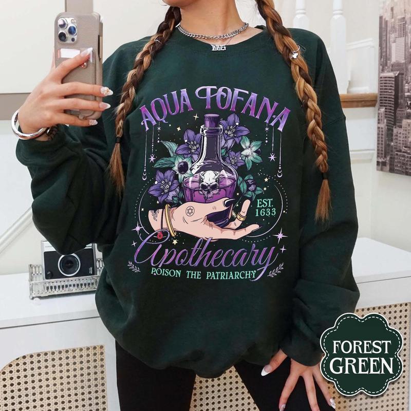 Aqua Tofana Sweatshirt, Apothecary Poison The Patriarchy, Feminist Shirt, Your Body Your Choice, Funny Feminist Shirt, Women Rights Shirt