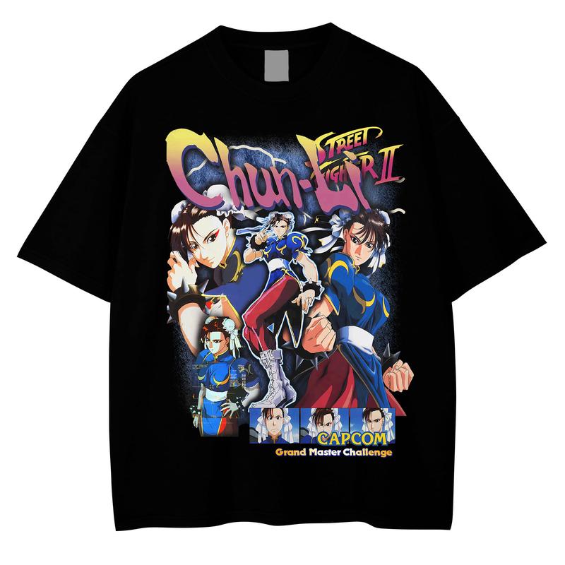 Chun Li Street Fighter Vintage TShirt Vintage Fan Gift Shirt