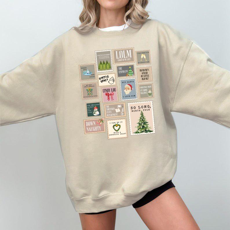 TT Vintage Song in Albums Christmas Version SweatshirtTshirtHoodie, Christmas Breathable Fabric Sweatshirt, Fan Shirt