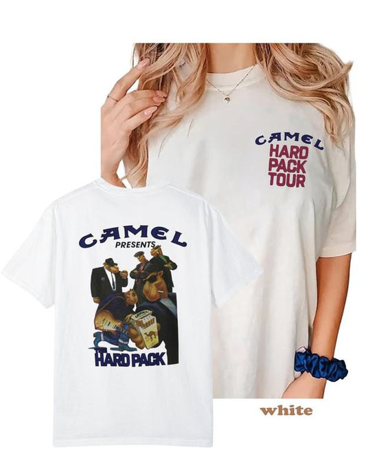 The Hard Pack Unisex Garment-Dyed T-shirt  Camel Shirt, Joe Camel Promo Tee, Cowboy  T-shirt, sweater and Hoodie 2 sides