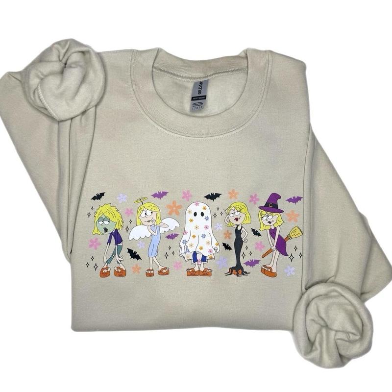 Lizzie Halloween Sweatshirt T-shirt Hoodie, Halloween Shirt, Movie Character Shirts, Movie Halloween Shirt, Cute Lizzie Mc Guire Shirt, WDW Magic King