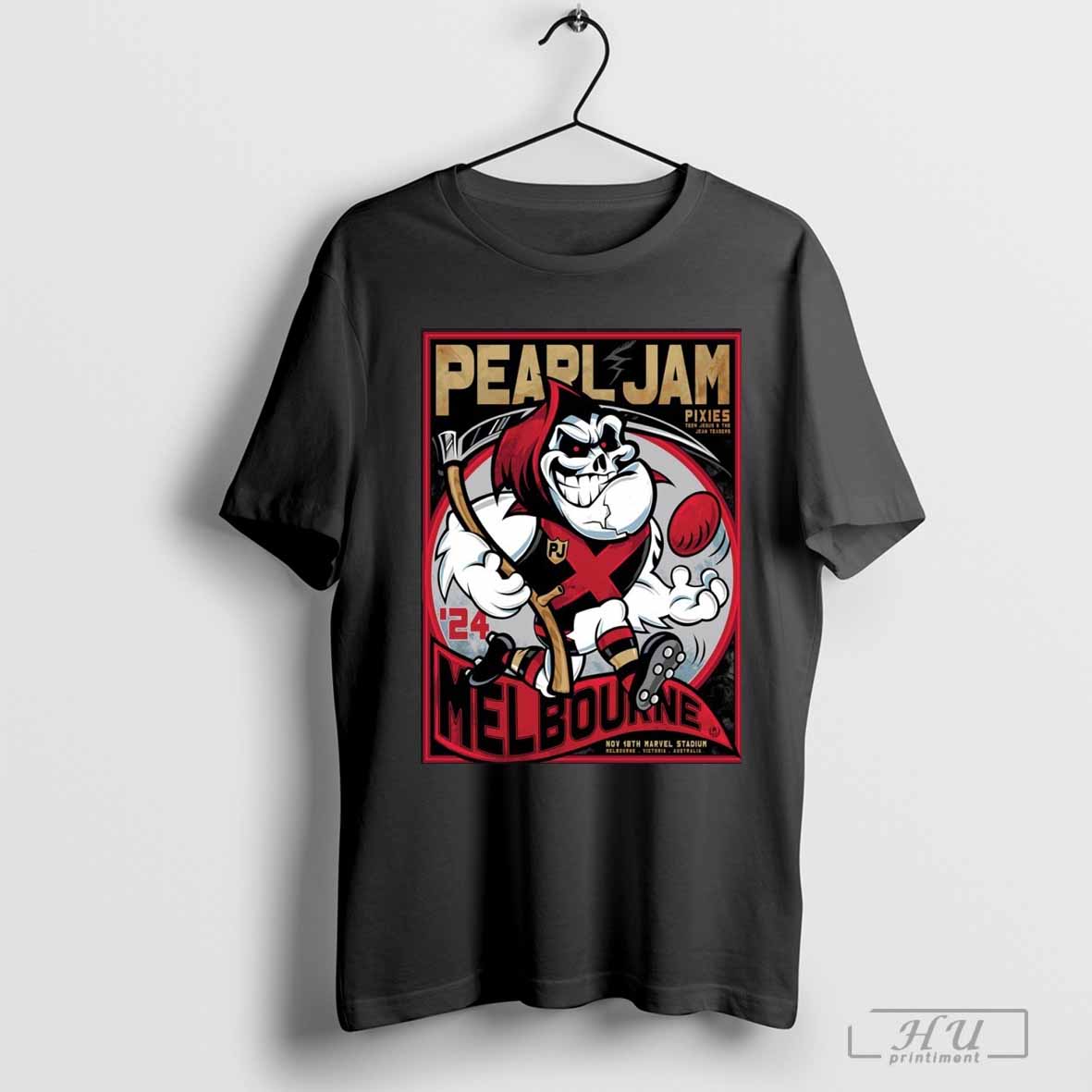 Pearl Jam November 18, 2024 Marvel Stadium Melbourne Victoria Australia Shirt