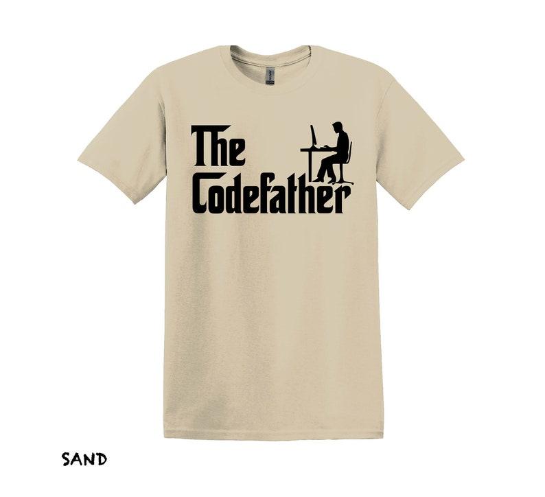 Coding Shirt, The Codefather T-shirt, Programmers Shirt, Coder Shirt, Software Engineer Shirt, Computer Shirt, Software Developer Shirt, screwdriver s