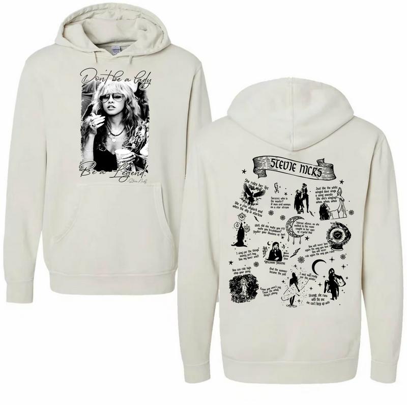 Stevie Nickss Album Shirt, Be A Legend 2 Sided Shirt, Stevie Fan Sweatshirt, Don't Be a Lady 2 Sided Shirt, Music Merch