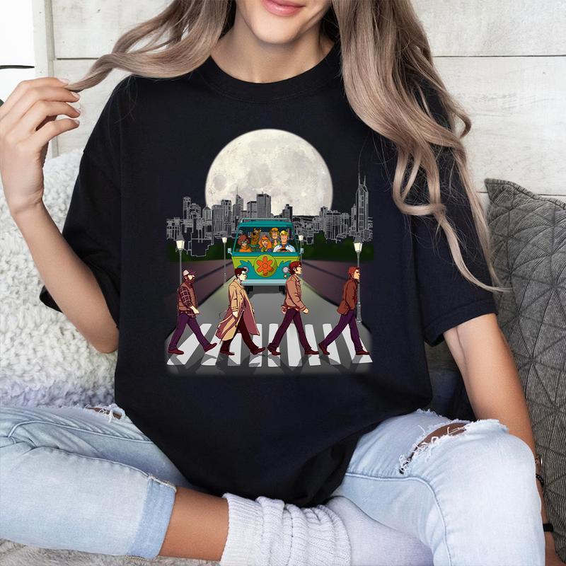 Supernatural T Shirt, Supernatural Vintage T Shirt, Gift For Woman and Man Unisex T-Shirt Sweatshirt Hoodie